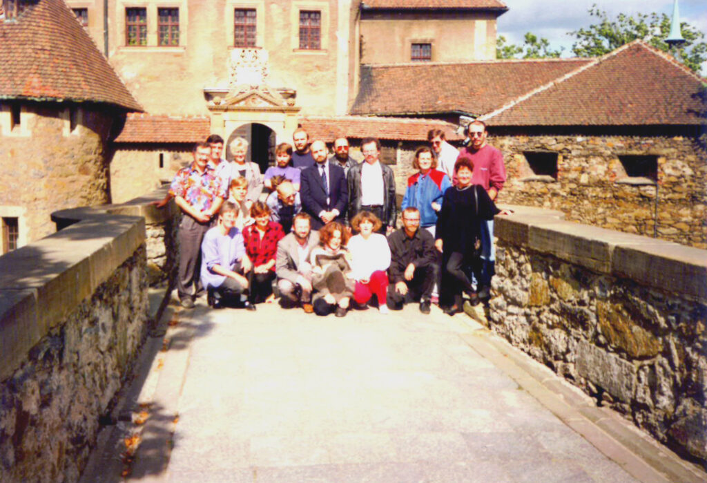 8-9 września 1994 roku na zamku Czocha koło Lubania Śląskiego fot. archiwum Pałuk