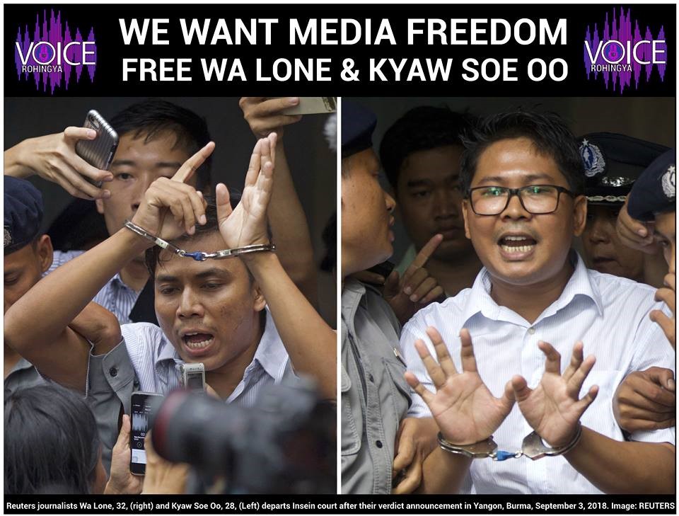 Apel wydawców w sprawie dziennikarzy w Birmie