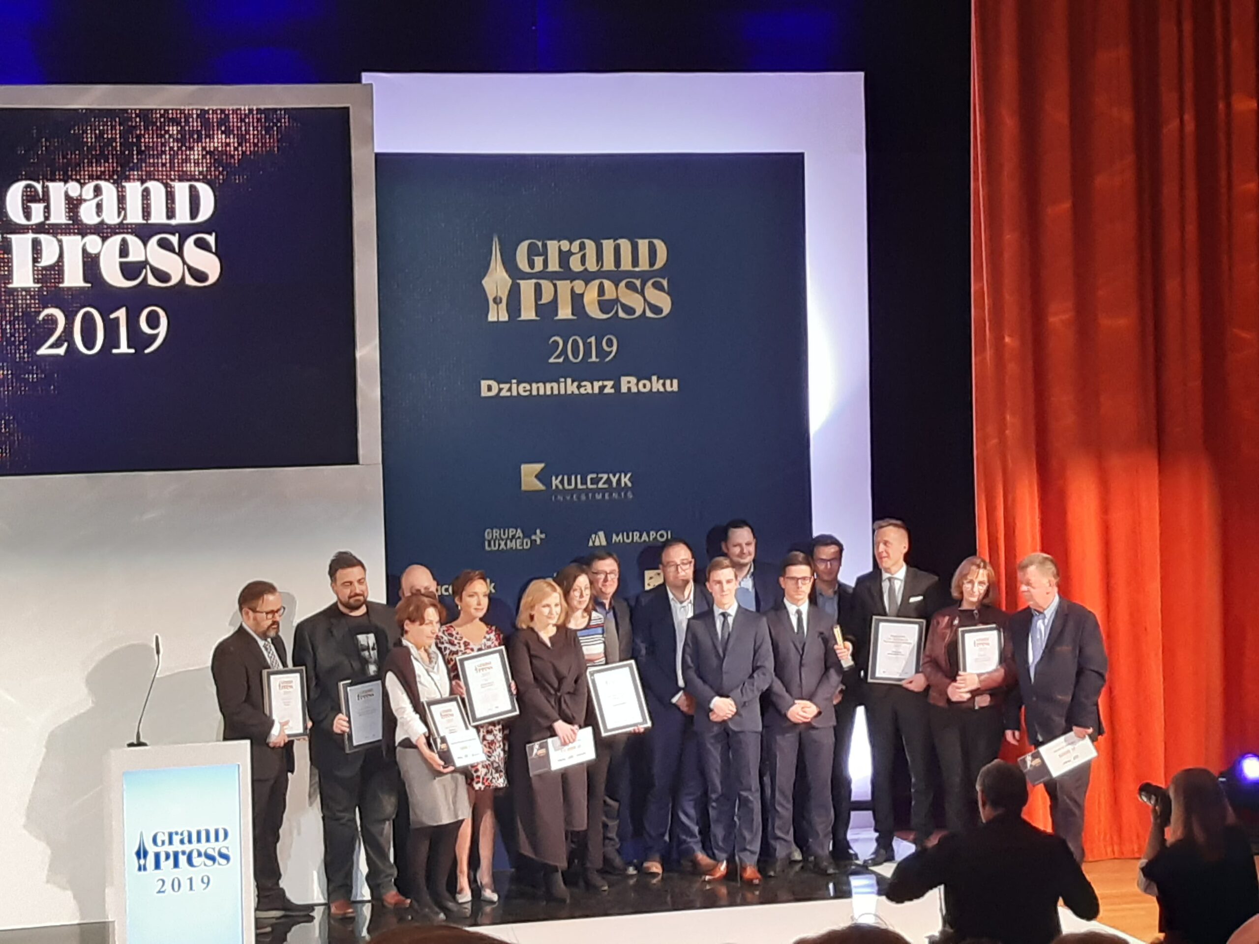 Zwycięzcy Grand Press 2019