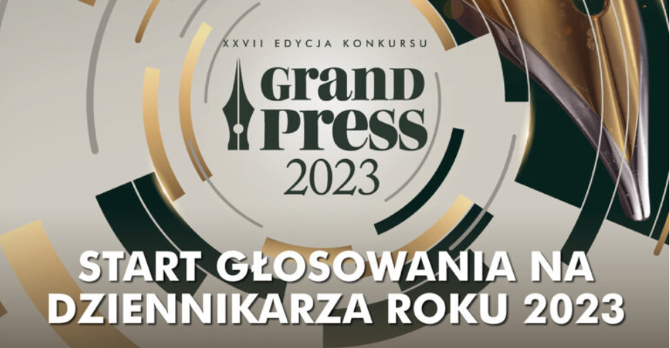 555 prac zgłoszono do konkursu Grand Press 2023.…