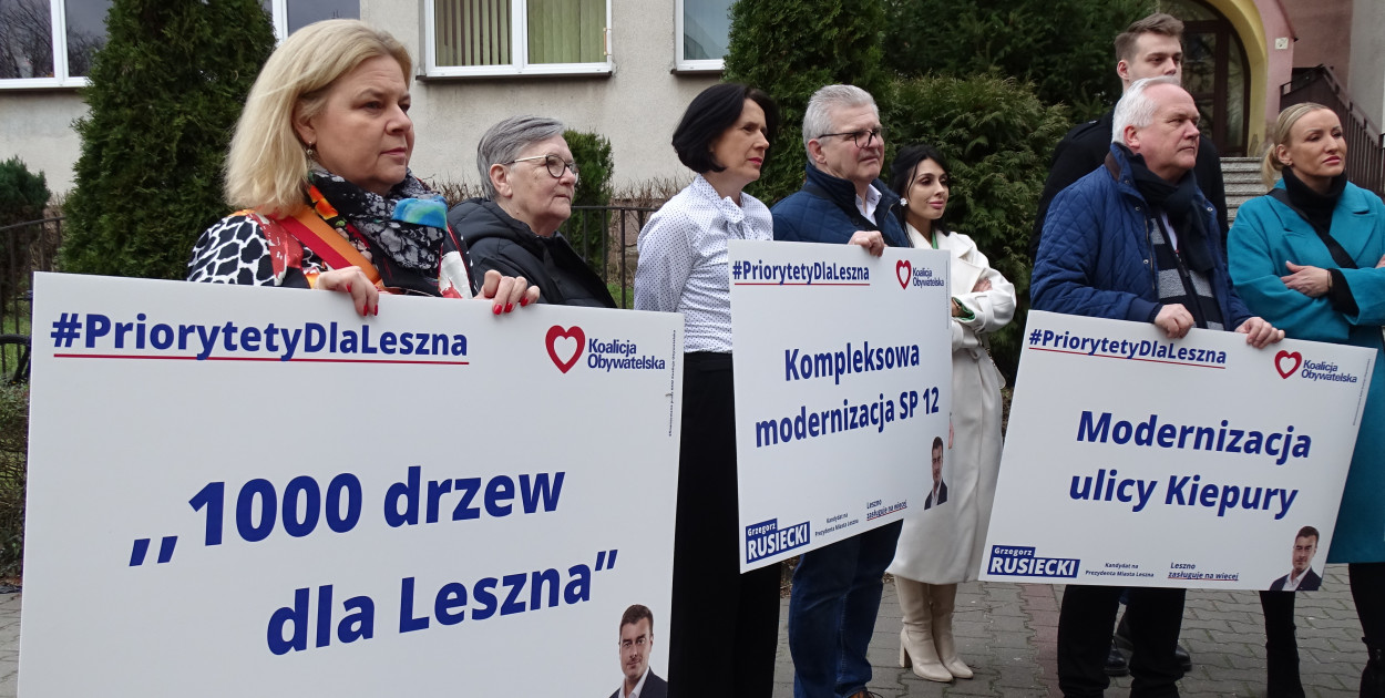 leszno24.pl – Grzegorz Rusiecki i radni KO będą rządzić Lesznem samodzielnie. Pamiętajmy, co nam obiecali!