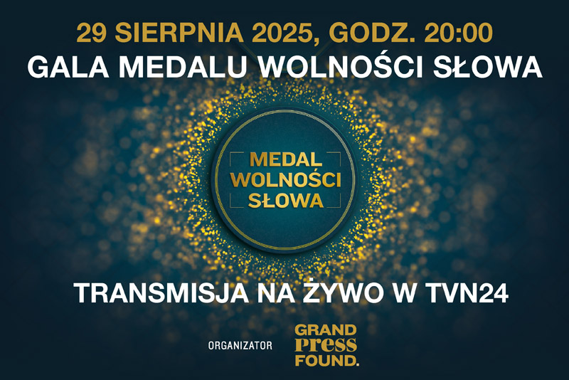 Dziś wieczorem gala Medalu Wolności…